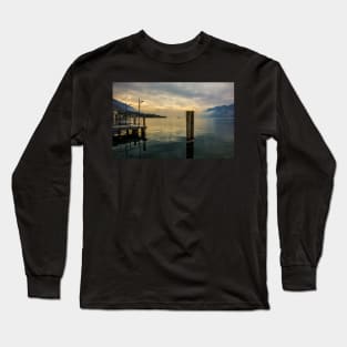 Lake Garda Seen from Malcesine Long Sleeve T-Shirt